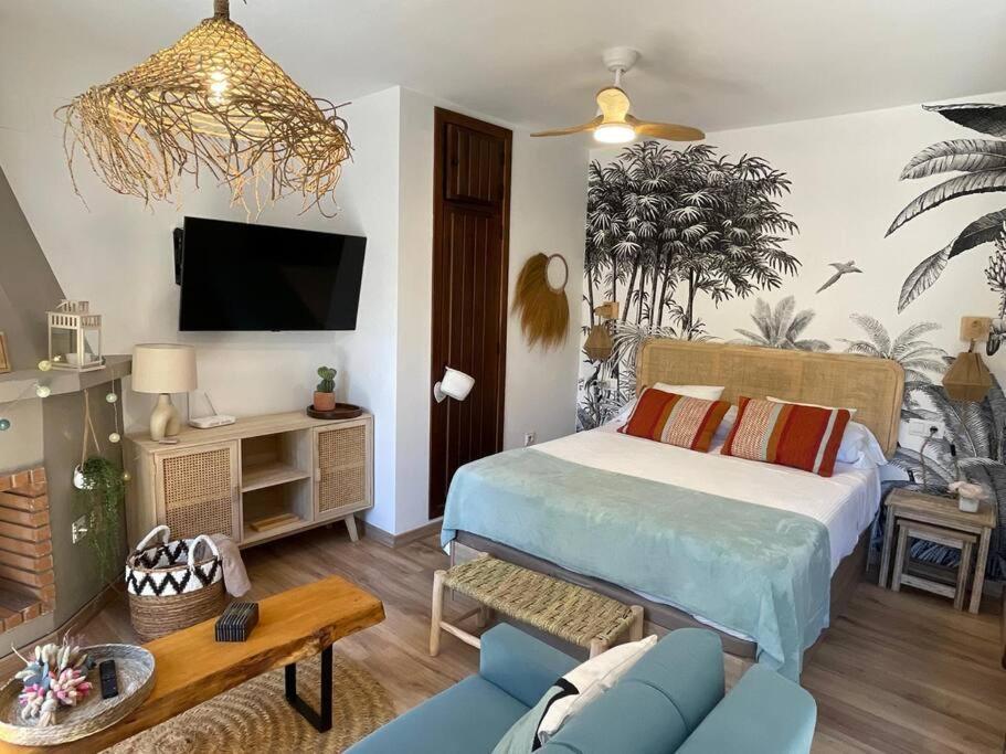 Coqueto Estudio Junto A Sierra Nevada Guejar Sierra Ngoại thất bức ảnh