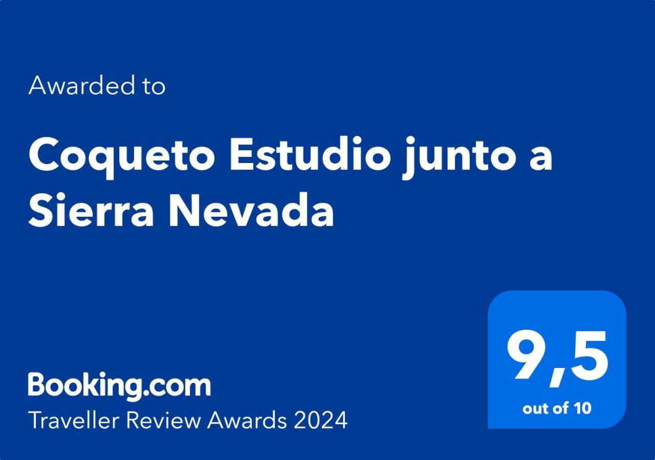 Coqueto Estudio Junto A Sierra Nevada Guejar Sierra Ngoại thất bức ảnh