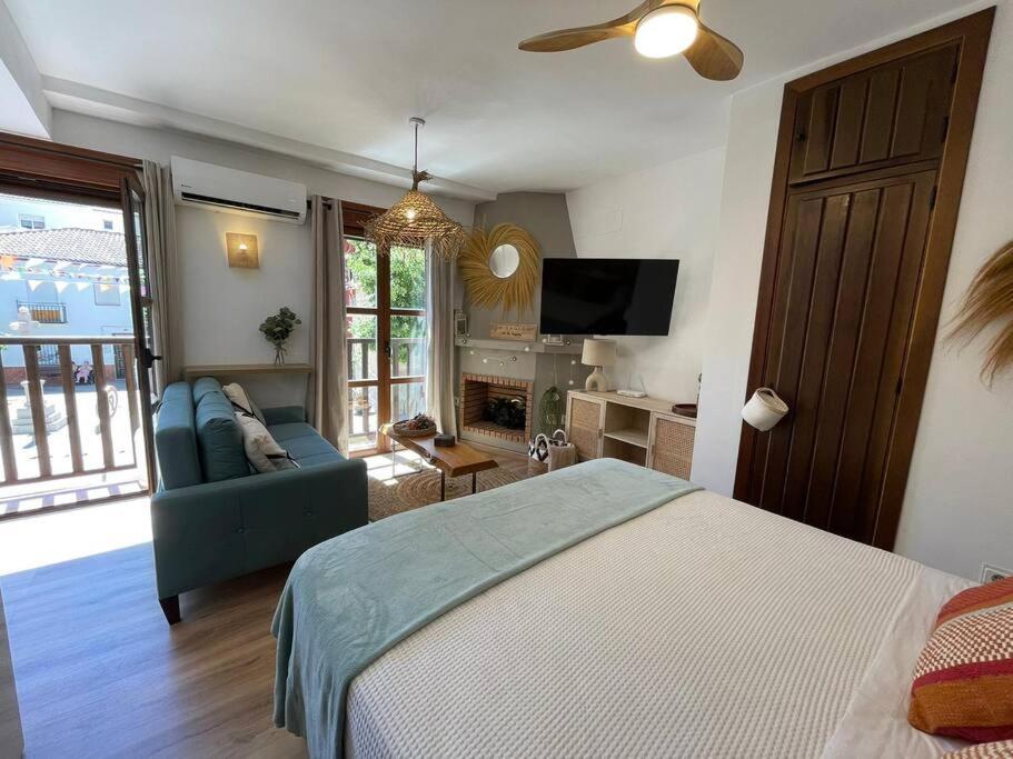 Coqueto Estudio Junto A Sierra Nevada Guejar Sierra Ngoại thất bức ảnh